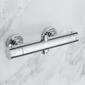 Produktbild: Thermostat Duscharmatur 2 Ausgänge 3 4 Zoll BSP Chrom Mischbatterie Dusche Bad