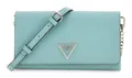 Produktbild: GUESS Noelle Mini Xbody Flap Organizer Umhängetasche Tasche Teal türkis Neu