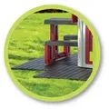 Produktbild: Smoby Bodenplatten-Set mit Klicksystem, 6 Stück