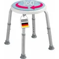 Produktbild: Dusch- Und Badhocker Peter Um 360 Grad Drehbar Höhenverstellbar Anti-rutsch-gummifüße Belastbar Bis 150kg