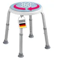 Produktbild: Dusch- und Badhocker Peter | Um 360 Grad drehbar | Höhenverstellbar