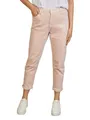 Produktbild: DENIMFY Cordhose Damen Mom Fit High Waist Gerades Bein Stretch DFLisa Cord Hose Pants Reißverschluss Taschen Einfarbig Blau XL, Größe:XL, Farben:Pearl Rose