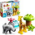 Produktbild: LEGO DUPLO Wilde Tiere Afrikas, Lernspielzeug für Jungen und Mädchen ab 2 Jahre