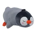 Produktbild: UNUS Seitenschläferkissen Stillkissen Pinguin Kissen für Kinder Lagerungskissen Dekoration extrem weich 75 cm Grau