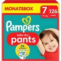 Produktbild: Pampers® Windeln Monatsbox baby-dryTM pants Größe Gr.7 (17+ kg) für Kids und Teens (4-12 Jahre), 126 St.