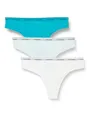 Produktbild: Calvin Klein Damen 3er Pack Brazilian Slips mit Spitze, Mehrfarbig (Azalea/Lychee/White), XXL