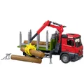 Produktbild: bruder LKW Modell Mercedes Benz Arocs Holztransporter mit Greifarm Fertigmode...