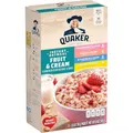 Produktbild: Quaker Instant Oatmeal - Fruit & Cream Variety 404g, 1er Pack (1 x 404 g)