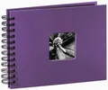 Produktbild: Kleinalbum Spiralalbum Fine Art 24x17 cm lila