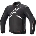 Produktbild: Alpinestars T-GP R V3 Drystar wasserdichte Motorrad Textiljacke, schwarz-weiss, Größe 4XL für Männer