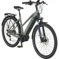 Produktbild: Prophete Trekking E-Bike Entdecker 4.0 Damen Moosgrau-Schwarz Mat 28 Zoll
