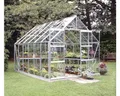 Produktbild: Gewächshaus Halls Magnum 128 9,9 m² Sicherheitsglas 3 mm 257 x 384 cm Aluminium