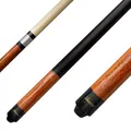 Produktbild: Winsport Shooter Billardqueue, aus hochwertigem Ahornholz, Pool-Cue, super Spielqualität, 147 cm 2-TLG. mit 12,5 mm Klebeleder oder 12 mm Schraubleder, Edelstahlgewinde (12 mm Schraubleder)