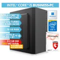 Produktbild: BRAINZAP Intel Core i5 Quad-Core Office / Business PC, 16 GB RAM, 512 GB NVMe SSD, WLAN, BT Bluetooth Windows 11