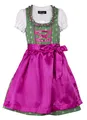 Produktbild: Ramona Lippert® - Kinder Dirndl für Mädchen - Kinderdirndl Franziska in Dunkelgrün - 3-teiliges Trachtenkleid - Tracht mit Schürze (grün, 98-104)