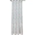 Produktbild: Gardine HEINE HOME Gr. 1, blau (türkis, weiß), B:135cm H:145cm, Viskose, Gardinen