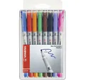 Produktbild: STABILO Marker OHPen Folienstifte-Set farbsortiert 8 St.