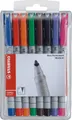 Produktbild: STABILO Folienstift Folienschreiber OHPen M non-permanent VE=8 Stück sortiert