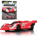 Produktbild: Hot Wheels Premium Car Culture Circuit Legends Porsche 917K Sammel-Spielzeugauto im Massstab 1:64 (JBK63)
