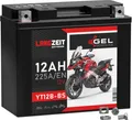 Produktbild: Langzeit Gel Motorradbatterie YT12B-BS 12Ah 12V
