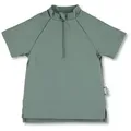 Produktbild: Sterntaler® Schwimmanzug Sterntaler® Badeshirt kurzarm uni 50+ (1-St) Badeshirt aus Bademodenstoff, kurzarm, Reißverschluss mit Kinnschutz grün 80