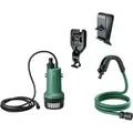 Produktbild: GardenPump 18V-2000, Erweiterung für 2 Regentonnen, Tauch- / Druckpumpe grün/schwarz, ohne Akku und Ladegerät