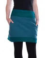 Produktbild: Vishes A-Linien-Rock Thermorock warmer Damen Winterrock kurz Taschenrock aus ECO-Fleece Hippie, Retro, Style, Alternative Bekleidung