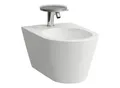 Produktbild: LAUFEN Kartell Wand-Bidet 8303314003021 weiß LCC, 37x54,5cm, 1 Hahnloch, mit Ab- und Überlaufventil