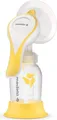 Produktbild: Medela Handmilchpumpe Harmony Brusthaube und Medela 2-Phasen-Expression-Technolo