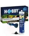 Produktbild: HOBBY Aquaristik Silikonkleber I 310 ml Kartusche I hochelastischer Silikon für Aquarien I alterungs- & witterungsbeständiger Aquarien-Silikon I Aquarienkleber UV- & temperaturresistent I schwarz