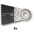 Produktbild: Fein Multimaster Multitalent 5er Pack E-Cut Precision Sägeblatt 65x50mm SLP