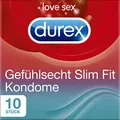 Produktbild: Durex Gefühlsecht Slim Fit Kondome, 10 Stück