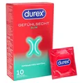 Produktbild: Durex Gefühlsecht Slim Fit Kondome 10 Stück Condom Hauchzart & Dünn