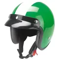 Produktbild: Redbike RB-753 Oldtimer Jethelm, weiss-grün, Größe XS für Männer