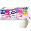 Produktbild: Zewa Toilettenpapier Ultra Soft, 4-lagig, Tissue, 150 Blatt, 20 Rollen