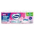 Produktbild: Zewa Ultra Soft Toilettenpapier, 4-lagig mit Strohanteil 39109 , 1 Packung = 20 Rollen à 150 Blatt