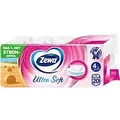 Produktbild: Zewa Ultra Soft Toilettenpapier 4-lagig Weiß 20 Rollen à 150 Blatt