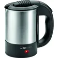 Produktbild: CLATRONIC WKR 3624 Reise-Wasserkocher 0.5L edelstahl Edelstahlgehäuse, inkl. 2 Tassen, Beutel und Edelstahllöffel