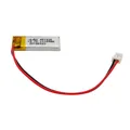 Produktbild: LP-401230, Lithium-Polymer / LiPo Akku, 3,7V, 100mAh mit 2 Pin JST Stecker