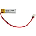 Produktbild: LP-401230, Lithium-Polymer / LiPo Akku, 3,7V, 100mAh mit 2 Pin JST Stecker