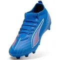 Produktbild: PUMA ULTRA 6 MATCH FG/AG JR Fußballschuh für Rasen- und Kunstrasenplätze, mit SPEEDSYSTEM Laufsohle blau 38 EU