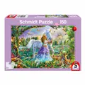 Produktbild: Schmidt Spiele Prinzessin mit Einhorn und Schloß 150 Teile Kinderpuzzle Puzzle