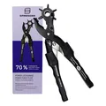 Produktbild: Sprenger Power Lochzange Leder – Profi Revolverzange Gürtellochzange 2–4,5 mm