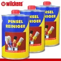 Produktbild: Wilckens 3 x 1 l Pinselreiniger Entfetter Verdünner Reiniger Pinsel Farbe Lack