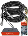 Produktbild: AZDelivery 2 x 1M Kabel DS18B20 digitaler Edelstahl Temperatursensor Temperaturfühler, wasserdicht kompatibel mit Arduino und Raspberry Pi inklusive E-Book!