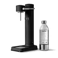 Produktbild: Aarke Carbonator 3 Wassersprudler, Edelstahl-Gehäuse, Sprudelwasserbereiter, inkl. BPA-freier PET-Flasche, kompatibel mit 60 L C02 Zylindern, Farbe: Mattschwarz Finish