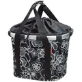 Produktbild: City-Tasche KLICKfix Bikebasket 35x28x26cm, fleur schwarz, Reisenthel