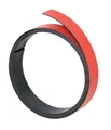 Produktbild: FRANKEN Magnetband, 100 cm x 5 mm, beschriftbar, zuschneidbar, rot, M801 01
