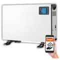 Produktbild: Denver Konvektor SCH-2105 Smarter Wi-Fi Konvektorheizer, App- & Sprachsteuerung, Timer, Energiesparend, Thermostat, Frostschutz, Überhitzungsschutz, Turbo weiß