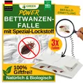 Produktbild: Bettwanzen Falle – 3x Fallen - Bettwanzen Bekämpfung, Mittel gegen Bettwanzen